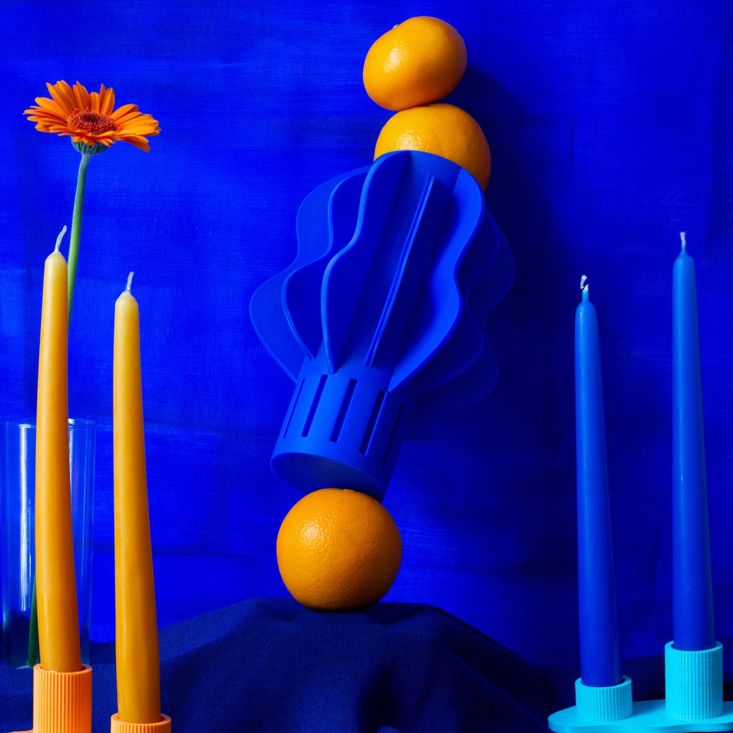 Lámpara Coral azul